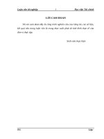 LUẬN VĂN VỀ VỐN KINH DOANH VÀ QUẢN TRỊ VỐN KINH DOANH CỦA DOANH NGHIỆP