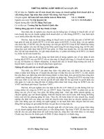 Nghiên cứu kế toán doanh thu trong các doanh nghiệp kinh doanh dịch vụ viễn thông thuộc tập đoàn bưu chính viễn thông việt nam (VNPT) 