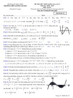 Đề thi thử toán THPTQG 2019 trường THPT lương tài số 2 – bắc ninh lần 5 