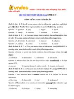 de thi thu thpt quoc gia 2019 mon anh co dap an (1)