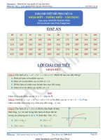 Lời giải chi tiết PEN I toán thi thử THTPQG 2019 thầy Nguyễn Thanh Tùng đề số 14