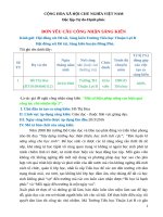 Một số biện pháp nâng cao hiệu quả công tác chủ nhiệm