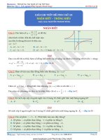 Lời giải chi tiết PEN I toán thi thử THTPQG 2019 thầy Nguyễn Thanh Tùng đề số 10