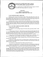 Đề cương ôn tập thi công chức viên chức môn kiến thức chung sở nội vụ  hà nội  2019