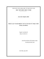 Pháp luật về bảo hiểm y tế tự nguyện từ thực tiễn tỉnh Lâm Đồng