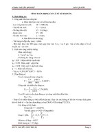 bài tập lớn nguyên lí chi tiết máy đề 5