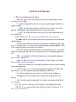 Tài liệu xử lý kỹ thuật viettel