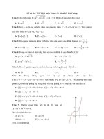 Đề thi thử THPTQG môn Toán - Sở GD&ĐT Hải Phòng 2019