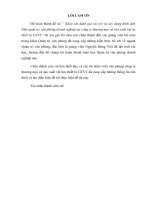 Khảo sát đánh giá vai trò và xây dựng hình ảnh Nhà quản trị văn phòng doanh nghiệp tại công ty thương mại và sản xuất vật tư thiết bị GTVT