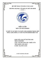 Vị thế và vai trò của ngôi chùa khmer trong đời sống cộng đồng cư dân người khmer hiện nay