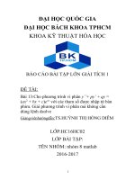 BÁO CÁO BÀI TẬP LỚN GIẢI TÍCH 1