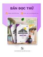 Chinh phục kì thi vào 10 CHUYÊN môn hóa học