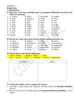 ĐỀ THI TIẾNG ANH TRUNG HỌC PHỔ THÔNG 3