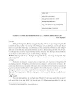 NGHIÊN cứu một số mô HÌNH ĐÁNH GIÁ CHƯƠNG TRÌNH đào tạo 