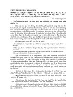 Đề tài khoa học đánh giá thực trạng và đề xuất giải pháp nâng cao hiệu quả công tác đào tạo và bố trí cán bộ, công chức người dân tộc thiểu số tỉnh bình phước 