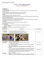 Giáo án tiếng anh lớp 12 học kì 2 sách mới