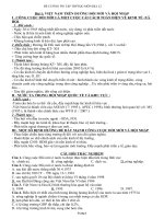 ĐỀ CƯƠNG ÔN THI THPT QUỐC GIA MÔN ĐỊA LÍ 2019