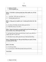 Bài thu hoạch tham quan thực tế Chính quyền đô thị Tại Việt Nam