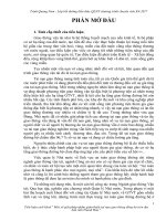 Tiểu luận  Một số giải pháp giảm nhằm giảm thiểu tai nạn giao thông đường bộ trên địa bàn tỉnh thanh hoá