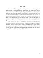 khoá luận tốt nghiệp  Đề tài phát triển thương hiệu  Đại học  thương mại