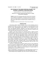 NEW SPECIES OF THE GENUS ERIOVIXIA ARCHER FROM BANGLADESH