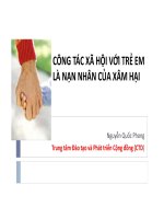 Công tac xa hoi voi nan nhan bi xam hai boc lot