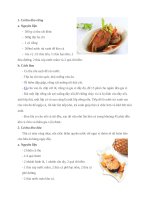 Hướng dẫn các món từ cá thu