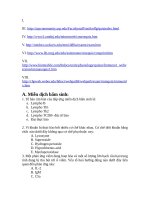 sinh lý bệnh miễn dịch IMMUNOLOGY QUIZZES