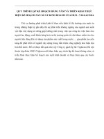 quy trình lập kế hoạch hàng năm và triển khai thực hiện kế hoạch sản xuất kinh doanh của HUD   viglacera 