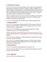 bài tập tiếng anh b1.1 tổng quan microsoft office