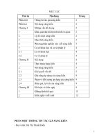 Sáng kiến kinh nghiệm : Một số kinh nghiệm trong công tác chủ nhiệm lớp 8 ở trường PT DTNT – THCS huyện Văn Yên