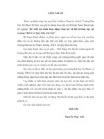 Đề xuất mô hình hoạt động công tác xã hội trường học tại trường THCS lê quý đôn,hà nội 