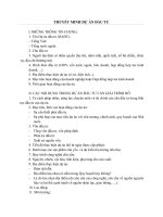 Dự thảo thuyết minh dự án