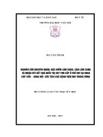 NGHIÊN cứu NGUYÊN NHÂN, đặc điểm lâm SÀNG, cận lâm SÀNG và NHẬN xét kết QUẢ điều TRỊ SUY TIM cấp ở TRẺ EM tại KHOA cấp cứu – KHOA hồi  sức TÍCH cực BỆNH VIỆN NHI TRUNG ƯƠNG 