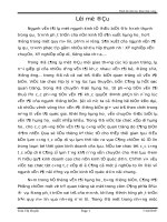 Thiết kế môn học Khai thác cảng