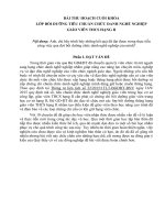 Anh chị hãy trình bày những kết quả đã đạt được trong thực tiễn công việc qua đợt bồi dưỡng chức danh nghề nghiệp của mình
