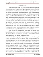 khóa luận tốt nghiệp chuyên đề kế toán tiêu thụ và xác định kết quả kinh doanh tại công ty thương mại