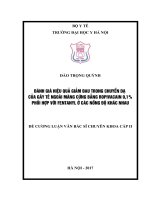 ĐÁNH GIÁ HIỆU QUẢ GIẢM ĐAU TRONG CHUYỂN dạ của gây tê NGOÀI MÀNG CỨNG BẰNG ROPIVACAIN 0,1% PHỐI hợp với FENTANYL ở các NỒNG độ KHÁC NHAU 