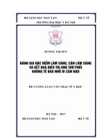 ĐÁNH GIÁ đặc điểm lâm SÀNG, cận lâm SÀNG và kết QUẢ điều TRỊ UNG THƯ PHỔI KHÔNG tế bào NHỎ DI căn não 