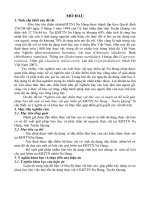 Nghiên cứu đặc điểm thực vật bậc cao có mạch và đề xuất giải pháp bảo tồn một số loài thực vật quý hiếm tại KBTTN na hang – tuyên quang tt 