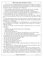 NHẬN ĐỊNH VĂN HOC