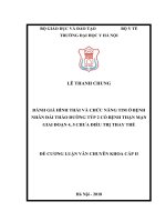 ĐÁNH GIÁ HÌNH THÁI và CHỨC NĂNG TIM ở BỆNH NHÂN đái THÁO ĐƯỜNG týp 2 có BỆNH THẬN mạn GIAI đoạn 4, 5 CHƯA điều TRỊ THAY THẾ 