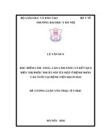 ĐẶC điểm lâm  SÀNG, cận lâm SÀNG và kết QUẢ điều TRỊ PHẪU THUẬT sỏi túi mật ở BỆNH NHÂN CAO TUỔI tại BỆNH VIỆN BẠCH MAI 