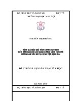 ĐÁNH GIÁ HIỆU QUẢ TIÊM CORTICOSTEROID điểm bám gân lồi cầu NGOÀI XƯƠNG CÁNH TAY dưới HƯỚNG dẫn SIÊU âm tại BỆNH VIỆN BẠCH MAI 