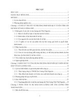 Ứng dụng phương pháp hồi quy đơn để dự báo về sản lượng chè tại công ty TNHH Tân CươngThái Nguyên