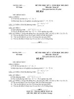 [VIETMATHS.COM] 2 de va dap an kiem tra cuoi ki I