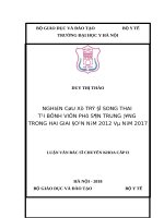 NGHIÊN cứu xử TRÍ đẻ SONG THAI tại BỆNH VIỆN PHỤ sản TRUNG ƯƠNG TRONG HAI GIAI đoạn năm 2012 và năm 2017 