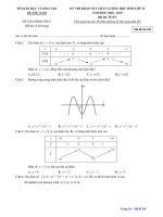 Đề khảo sát chất lượng Toán 12 năm 2018 – 2019 sở GDĐT Quảng Nam