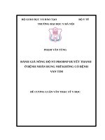 ĐÁNH GIÁ NỒNG độ NT PROBNP HUYẾT THANH ở BỆNH NHÂN RUNG NHĨ KHÔNG có BỆNH VAN TIM 