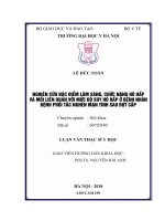 NGHIÊN cứu đặc điểm lâm SÀNG, CHỨC NĂNG hô hấp và mối LIÊN QUAN với mức độ SUY hô hấp ở BỆNH NHÂN BỆNH PHỔI tắc NGHẼN mạn TÍNH SAU đợt cấp 